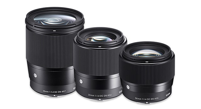 Trio keväälle: SIGMA F1.4 DC DN objektiivit!
